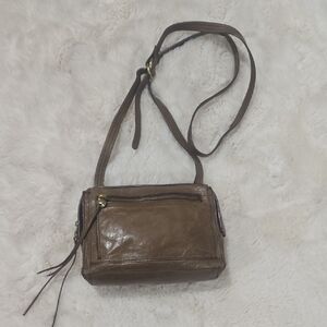 HOBO Brown Leather Crossbody Bag
